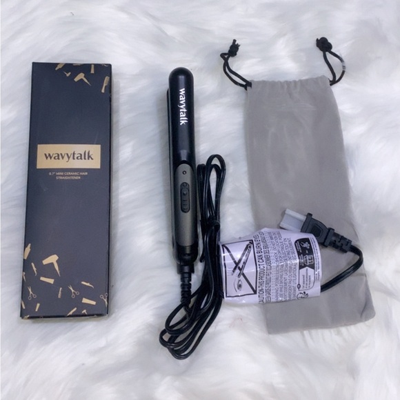 CERAMIC MINI HAIR STRAIGHTENER - Picture 1 of 4